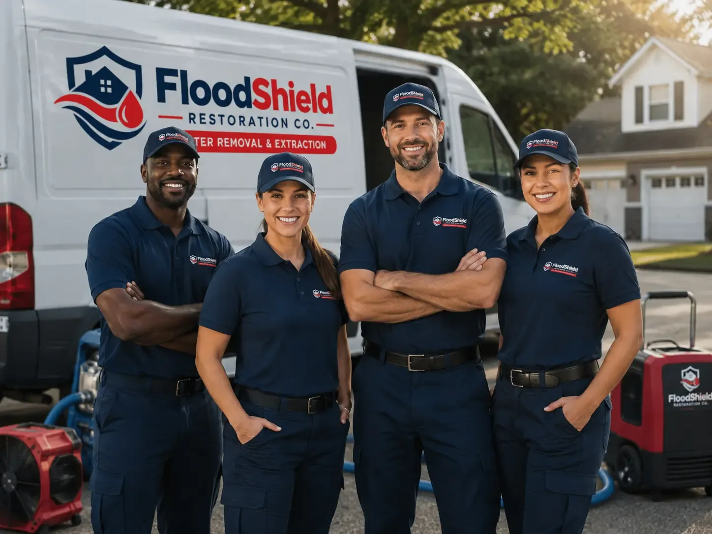 Flood Damage Restoration company in Bradshaw, WV